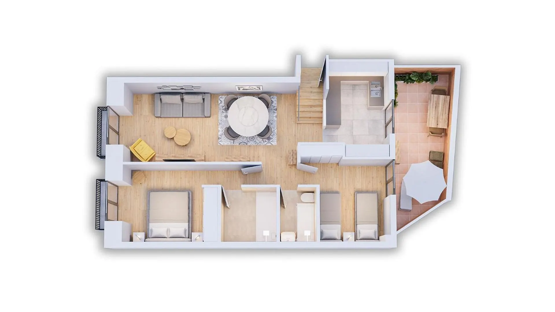 Appartement Sebastian Souviron Suites In Malaga By Solaga Holiday Homes